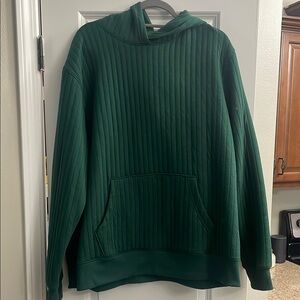 Men's Green Hooded Sweater
